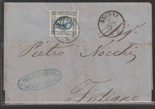 REGNO D'ITALIA  C.QUINDICI  II° TIPO  LETTERA