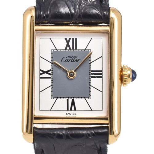 Cartier must tank vermeille - tank,