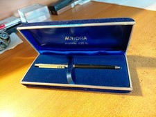 Aurora Penna A Sfera Vintage  Colore Argento E Nero Ottime Condizioni!