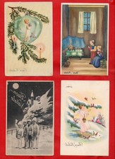 BUON NATALE - AUGURALE LOTTO 20 CARTOLINE FP VIAGGIATE-a- vedi foro e descr.