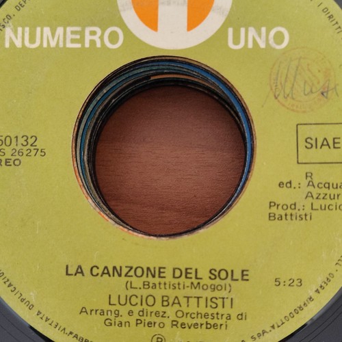 Lucio battisti canzone del - battisti,