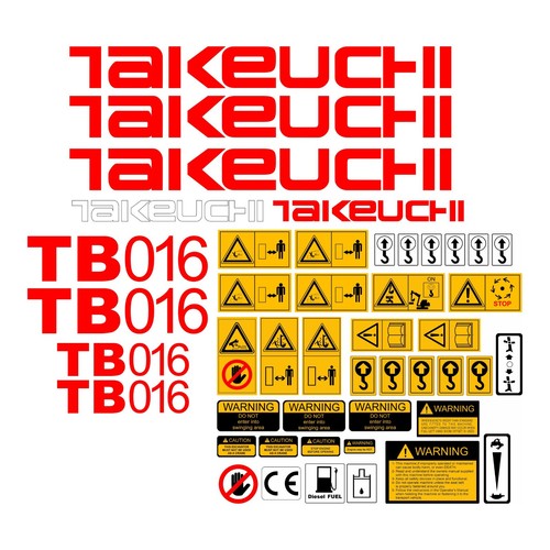 Takeuchi tb016 016 - tb, mini