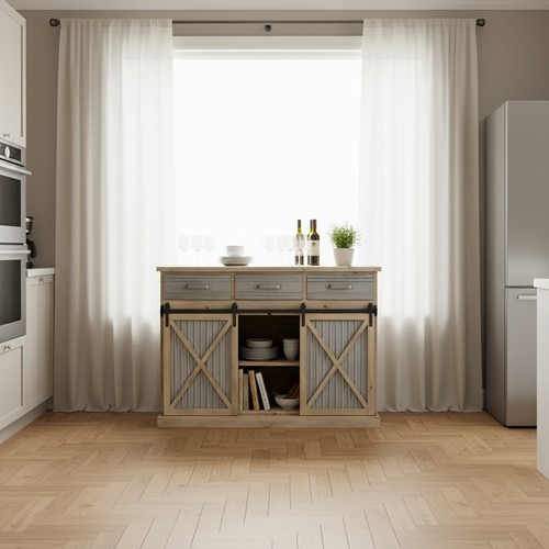 Credenza cucina bassa ante 3 - bassa,