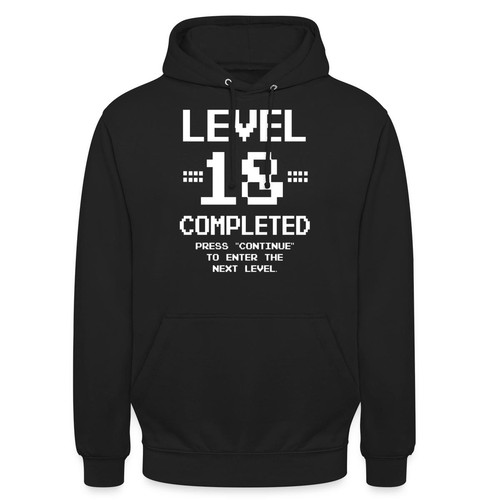 Felpa con cappuccio unisex