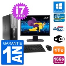 PC HP Pro 4300 SFF Ecran 22"
