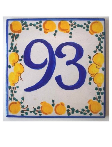Numero civico ceramica - civico, in