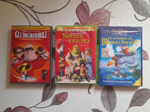 Lotto dvd cartoni - cartoni, animati
