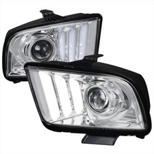 Per FORD MUSTANG 2005 - 09 PROIETTORE FARO LED 05 2009 2008 08 06 2006