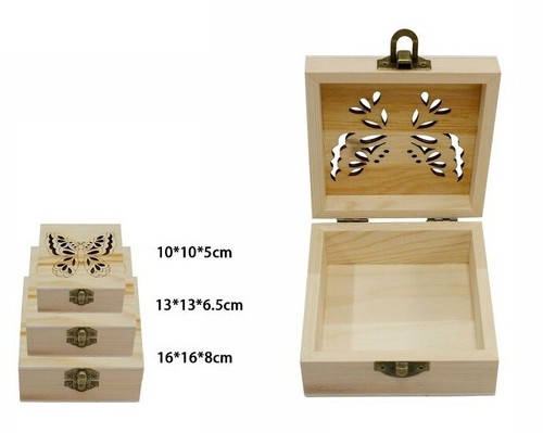 Set scatole legno - 3,