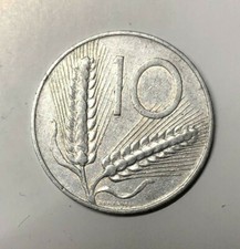 ITALIA REPUBBLICA 10 LIRE 1954