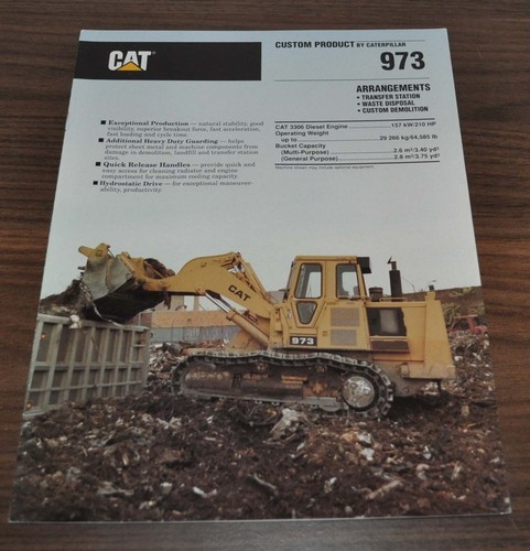Brochure caterpillar 973 - caterpillar,