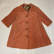 Cappotto rosa in velluto a coste zia Wanda - Giacca XS