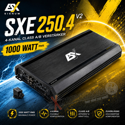Amplificatore esx sxe250 - amplificatore, sxe250.4