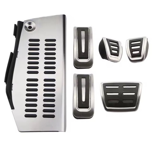 Pedale auto acciaio - inox, pad