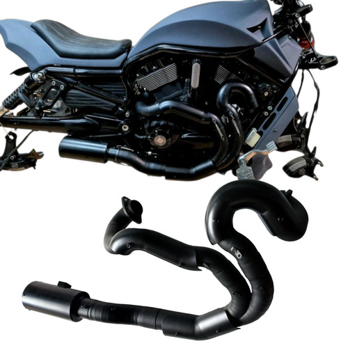 Scarico custom fit harley - custom,