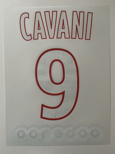 Flocage officiel psg cavani - flocage,