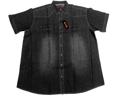 Camicia jeans manica corta - camicia,