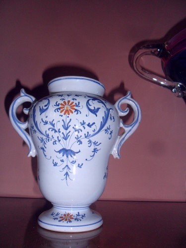 Vaso vintage ceramica grazia - vaso,