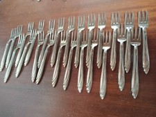 Antico Servizio Posate 24 Pezzi Argento 800  SOLINGEN bella patina