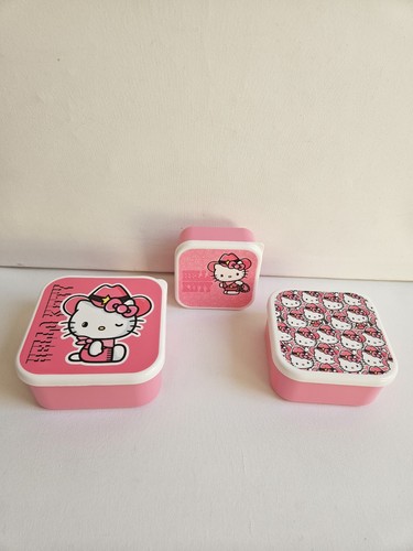 Hello kitty lunch snack box - kitty,
