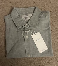 Camicia uomo M&S misto cotone