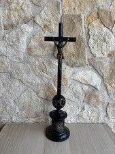 Crocifisso Antico Croce In Legno