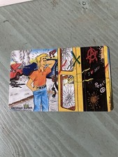 GERMANIA TELEKOM TELEFONKARTE VANDALISMUS 12 DM Germany PhoneCard Rare 96