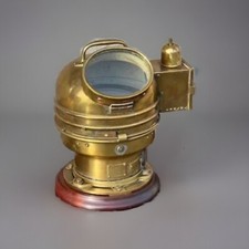 Importante chiesuola di bussola della Marina Reale Inglese integra