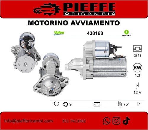 Motorino avviamento valeo - motorino,