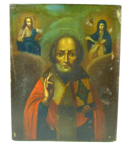 Icona san nicola - icona,
