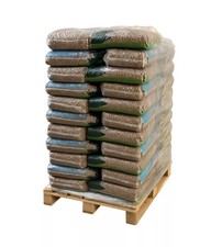 BANCALE 40 SACCHI PELLET IN LEGNO DI ABETE CERTIFICATO EN PLUS A1 PRODOTTO IN...