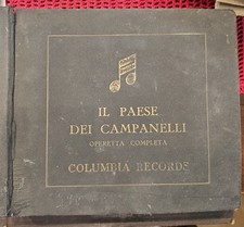 Cofanetto 15 Dischi 78 Giri IL PAESE DEI CAMPANELLI con INES TALAMO