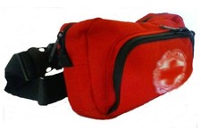 MARSUPIO CROCE ROSSA ZAINO BORSONE SACCA RICAMATA LOGO NAZIONALE RICAMO