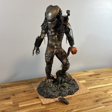 Statua Predator Jungle Hunter Maquette Statuina Film Sideshow Edizione Limitata