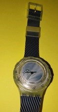 Vintage Swatch Scuba 200 Loomi Watch "Tsunami" SDG900- RARE WORKING LOOMI LIGHT!