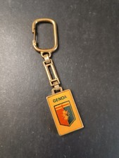 Gadget portachiavi rettangolare logo squadra calcio Genoa