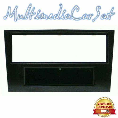 Mascherina autoradio iso nero - autoradio,