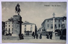 Postcard Padua via del Santo
