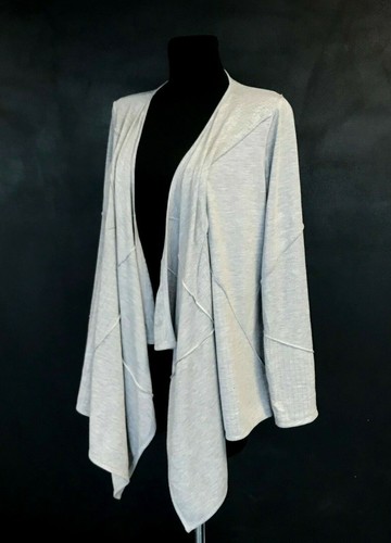 Cardigan oversize grigio - cardigan,