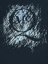 Alexander McQueen T-shirt media nera camicia cotone logo MCQ