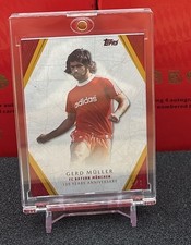Topps FC Bayern Monaco 125 anni # Gerd Müller Muller 1/1 RM-8
