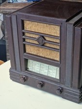 Radio anteguerra art deco
