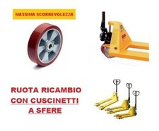 RUOTA PER TRANSPALLET CON