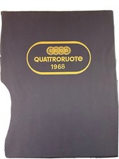 Riviste Quattroruote 1968  - 5 numeri con raccoglitore originale 1° Semestre