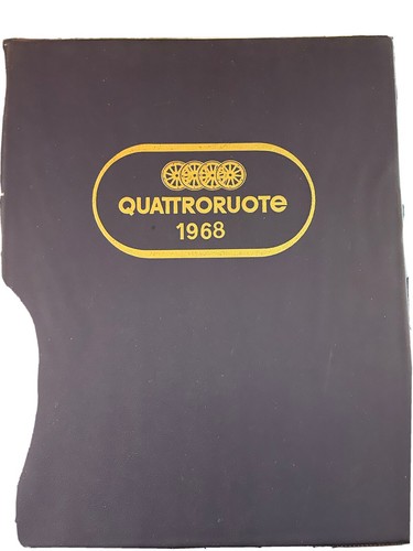 Riviste quattroruote 1968 - quattroruote,