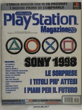 PLAYSTATION MAGAZINE UFFICIALE 20 APRILE 1998 RIVISTA di VIDEOGIOCHI SONY PS1