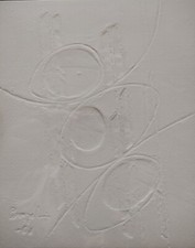 Très belle estampe abstraite