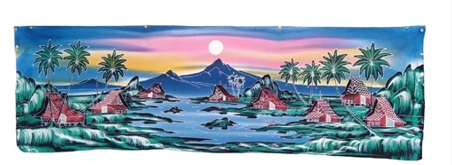 Batik orizzontale indonesiano - orizzontale,