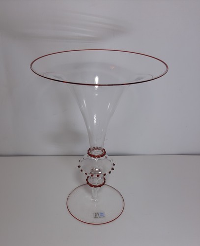 Raro vaso vetro soffiato - vaso,