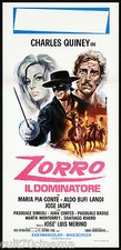ZORRO IL DOMINATORE LOCANDINA